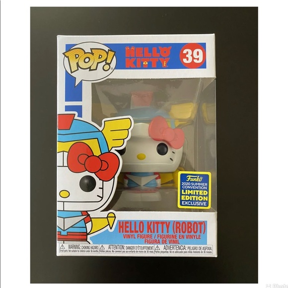 Funko Pop Hello Kitty Robot #39 - Picture 2 of 5